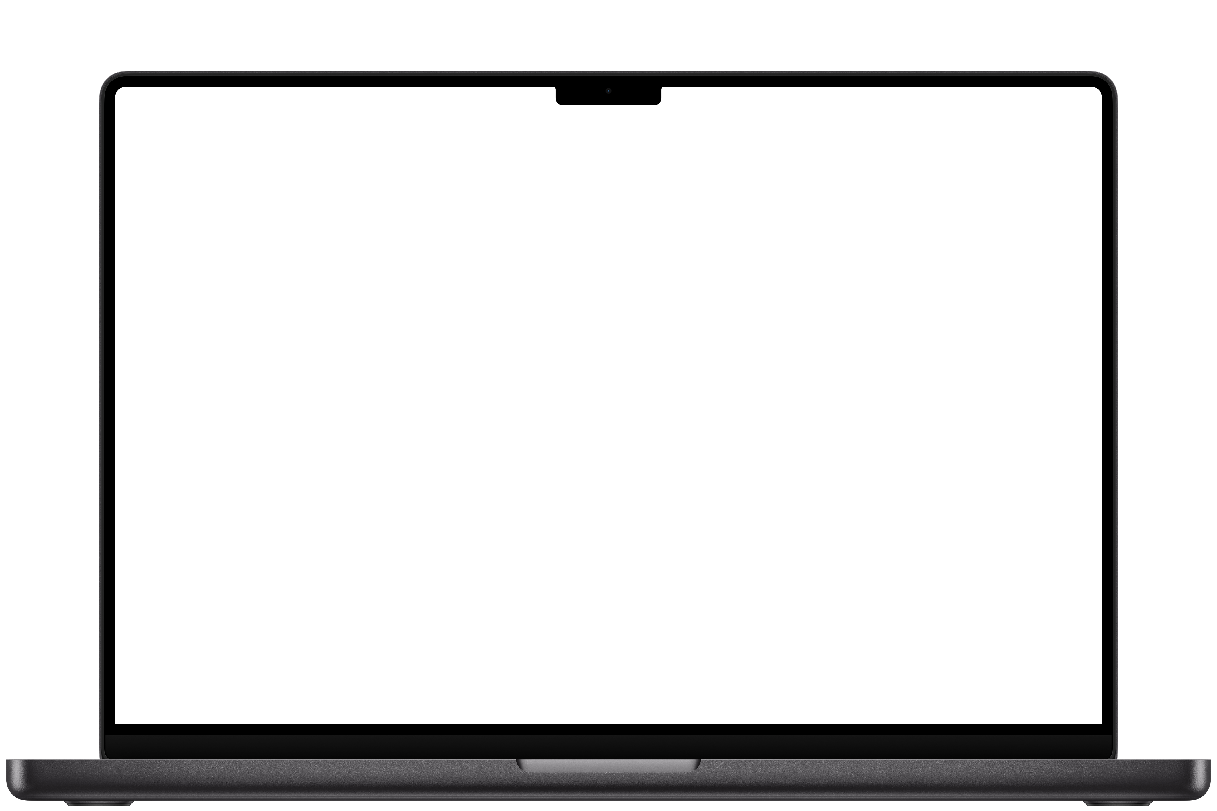 MacBook device frame for Allura macOS workspace